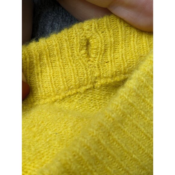 Madewell Oversized Sweater Women Size S Colorblock Casual Retro Academia Lagom - Picture 4 of 8